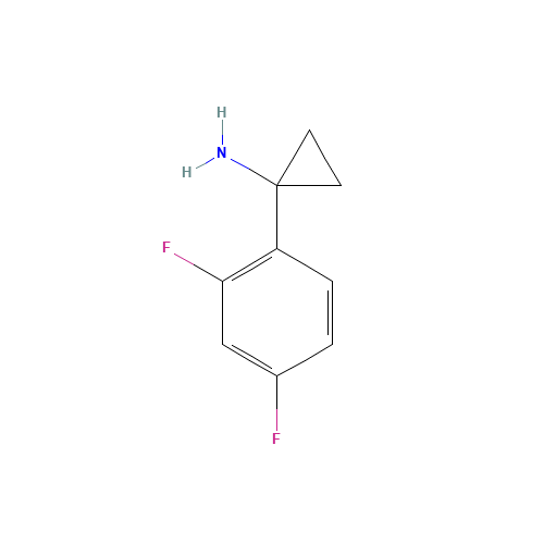 1-(2,4-difluorophenyl)cyclopropan-1-amine (CAS: 474709-81-4) - Related Chemical Product