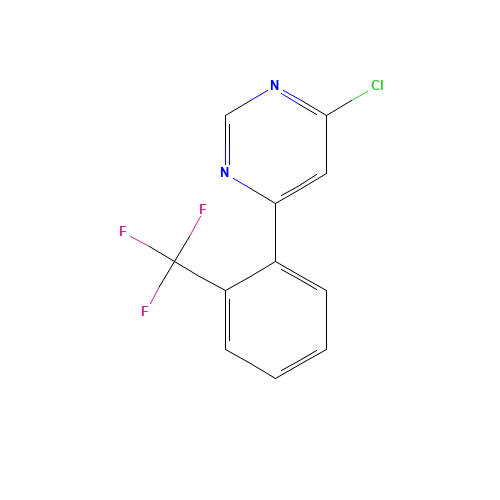 4-chloro-6-[2-(trifluoromethyl)phenyl]pyrimidine (CAS: 770726-86-8) - Related Chemical Product
