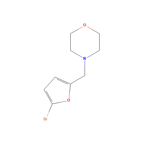 4-[(5-bromofuran-2-yl)methyl]morpholine (CAS: 71897-83-1) - Related Chemical Product