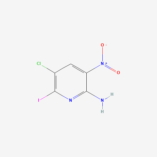 5-chloro-6-iodo-3-nitropyridin-2-amine (CAS: 1394373-21-7) - Related Chemical Product