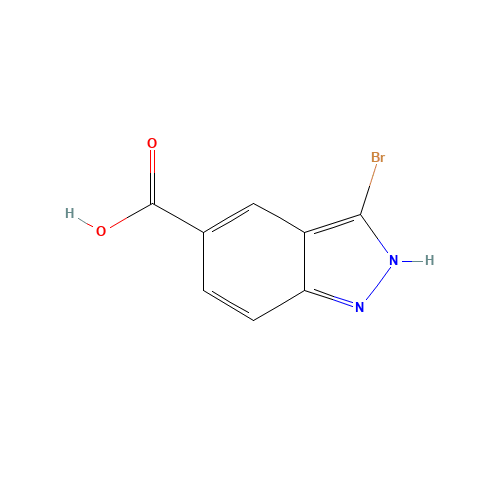 3-bromo-2H-indazole-5-carboxylic acid (CAS: 885521-49-3) - Related Chemical Product