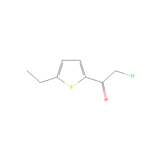 2-chloro-1-(5-ethylthiophen-2-yl)ethanone (CAS: 72612-03-4) - Related Chemical Product