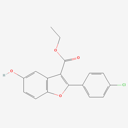 ethyl 2-(4-chlorophenyl)-5-hydroxy-1-benzofuran-3-carboxylate (CAS: 1192977-48-2) - Related Chemical Product