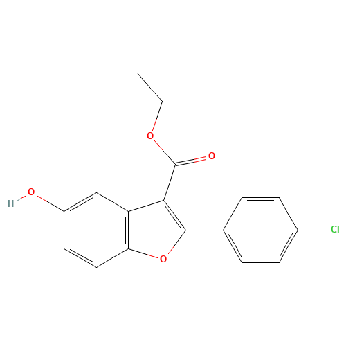 ethyl 2-(4-chlorophenyl)-5-hydroxy-1-benzofuran-3-carboxylate (CAS: 1192977-48-2) - Related Chemical Product