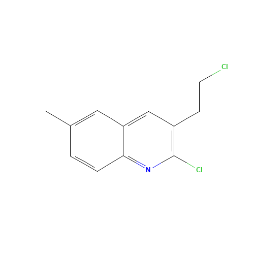 2-chloro-3-(2-chloroethyl)-6-methylquinoline (CAS: 62595-02-2) - Related Chemical Product