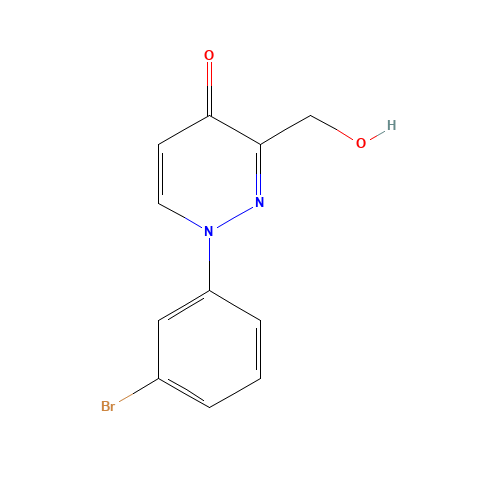1-(3-bromophenyl)-3-(hydroxymethyl)pyridazin-4-one (CAS: 1314396-39-8) - Related Chemical Product