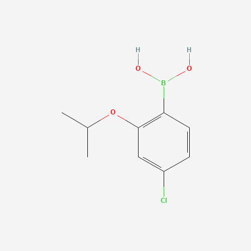 (4-chloro-2-propan-2-yloxyphenyl)boronic acid (CAS: 1256355-04-0) - Related Chemical Product