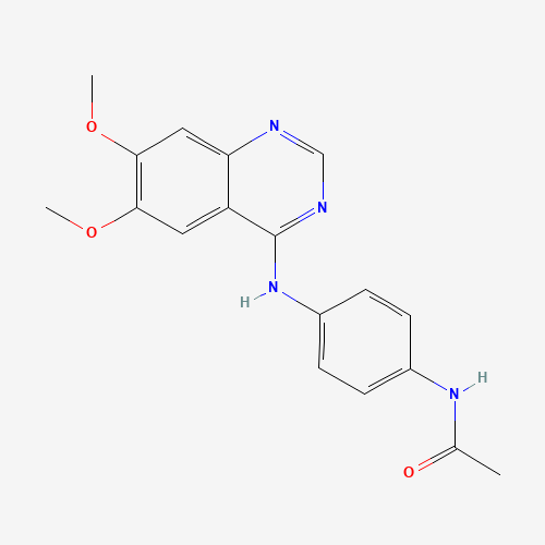 N-[4-[(6,7-dimethoxyquinazolin-4-yl)amino]phenyl]acetamide (CAS: 202475-66-9) - Related Chemical Product