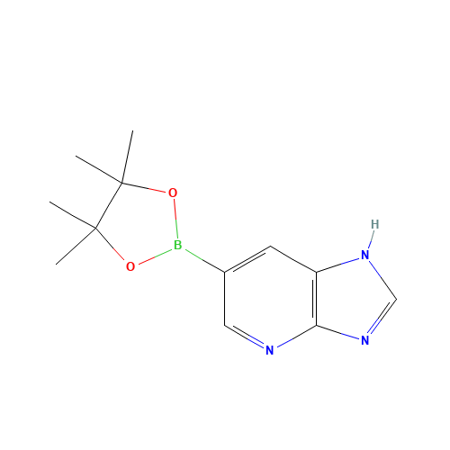 6-(4,4,5,5-tetramethyl-1,3,2-dioxaborolan-2-yl)-1H-imidazo[4,5-b]pyridine (CAS: 1254697-46-5) - Related Chemical Product