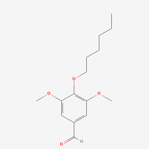 4-hexoxy-3,5-dimethoxybenzaldehyde (CAS: 165685-74-5) - Related Chemical Product