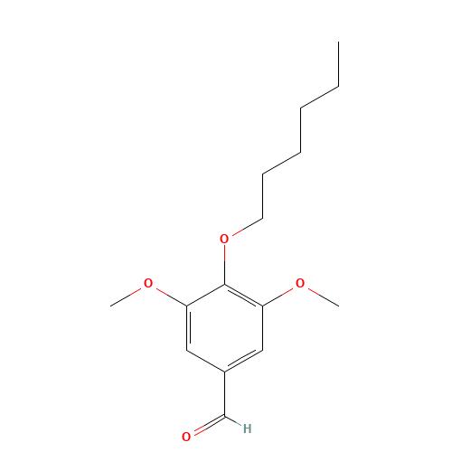 4-hexoxy-3,5-dimethoxybenzaldehyde (CAS: 165685-74-5) - Related Chemical Product