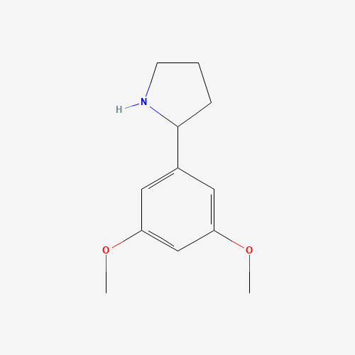 2-(3,5-dimethoxyphenyl)pyrrolidine (CAS: 367281-01-4) - Related Chemical Product