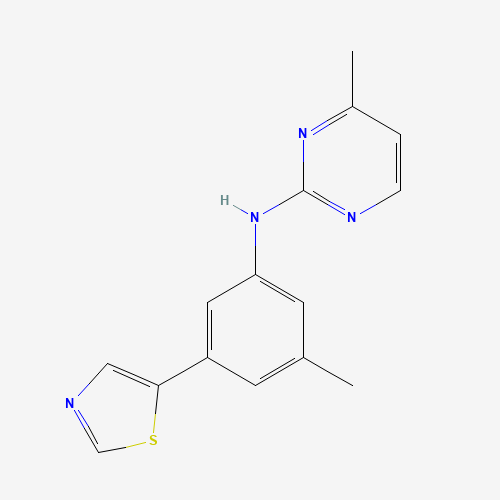 4-methyl-N-[3-methyl-5-(1,3-thiazol-5-yl)phenyl]pyrimidin-2-amine (CAS: 1312535-23-1) - Related Chemical Product