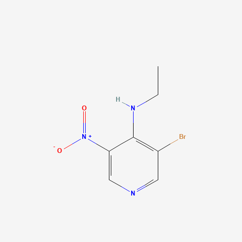 3-bromo-N-ethyl-5-nitropyridin-4-amine (CAS: 607371-01-7) - Related Chemical Product