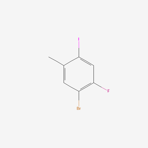 1-bromo-2-fluoro-4-iodo-5-methylbenzene (CAS: 861928-20-3) - Related Chemical Product