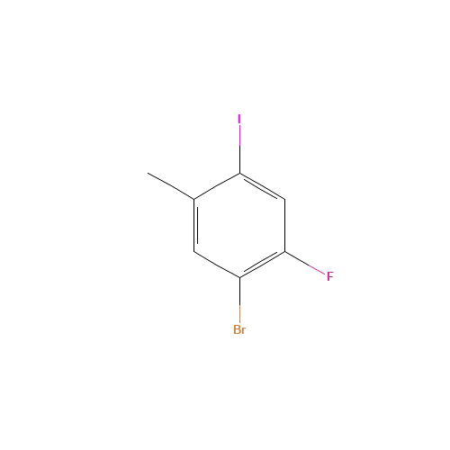 1-bromo-2-fluoro-4-iodo-5-methylbenzene (CAS: 861928-20-3) - Related Chemical Product