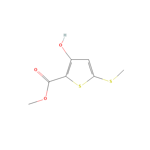 methyl 3-hydroxy-5-methylsulfanylthiophene-2-carboxylate (CAS: 104386-67-6) - Related Chemical Product