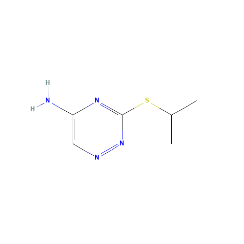 3-propan-2-ylsulfanyl-1,2,4-triazin-5-amine (CAS: 187099-36-1) - Related Chemical Product