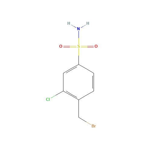 4-(bromomethyl)-3-chlorobenzenesulfonamide (CAS: 1033954-52-7) - Related Chemical Product