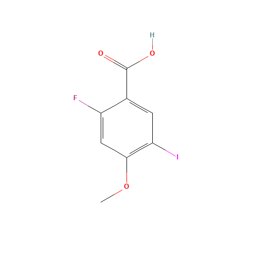 2-fluoro-5-iodo-4-methoxybenzoic acid (CAS: 1000162-78-6) - Related Chemical Product