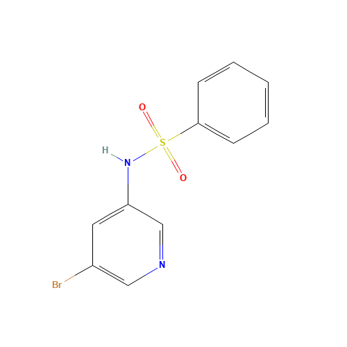 N-(5-bromopyridin-3-yl)benzenesulfonamide (CAS: 1084-12-4) - Related Chemical Product