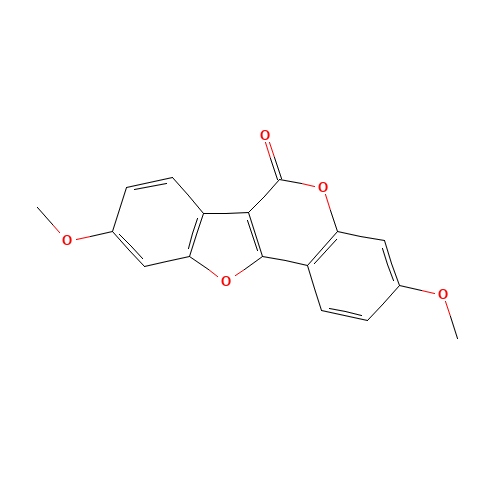 3,9-dimethoxy-[1]benzofuro[3,2-c]chromen-6-one (CAS: 3172-99-4) - Related Chemical Product