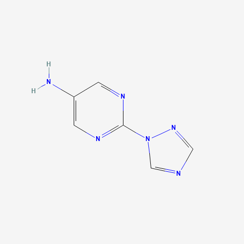 2-(1,2,4-triazol-1-yl)pyrimidin-5-amine (CAS: 1250743-32-8) - Related Chemical Product