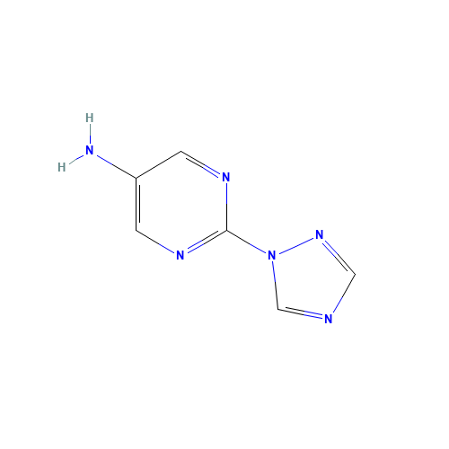 2-(1,2,4-triazol-1-yl)pyrimidin-5-amine (CAS: 1250743-32-8) - Related Chemical Product