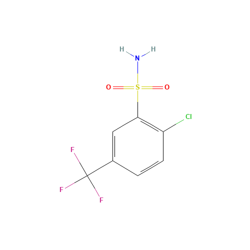 2-chloro-5-(trifluoromethyl)benzenesulfonamide (CAS: 779-71-5) - Related Chemical Product