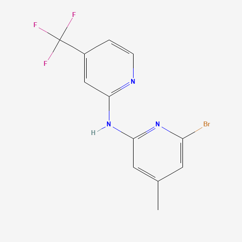 6-bromo-4-methyl-N-[4-(trifluoromethyl)pyridin-2-yl]pyridin-2-amine (CAS: 1407500-61-1) - Related Chemical Product