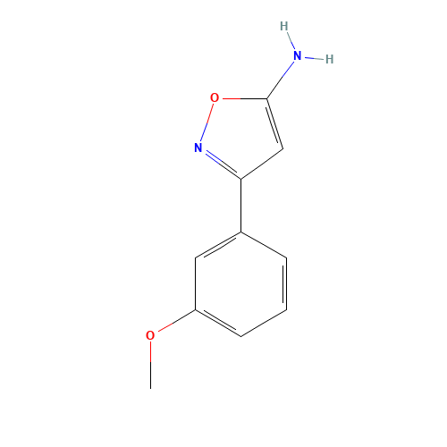3-(3-methoxyphenyl)-1,2-oxazol-5-amine (CAS: 119162-46-8) - Related Chemical Product