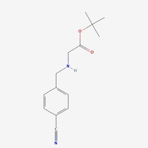 tert-butyl 2-[(4-cyanophenyl)methylamino]acetate (CAS: 1178114-95-8) - Related Chemical Product
