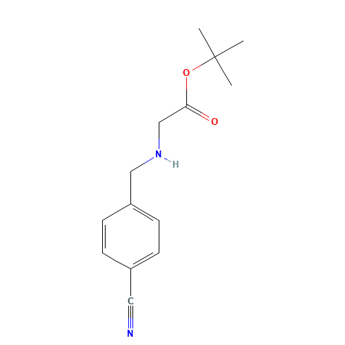 tert-butyl 2-[(4-cyanophenyl)methylamino]acetate (CAS: 1178114-95-8) - Related Chemical Product
