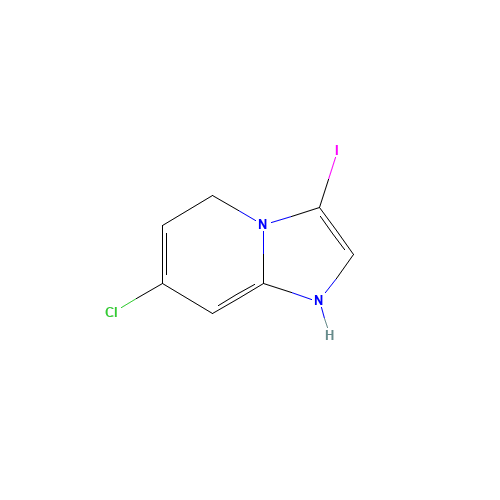 7-chloro-3-iodo-1,5-dihydroimidazo[1,2-a]pyridine (CAS: 908267-60-7) - Related Chemical Product