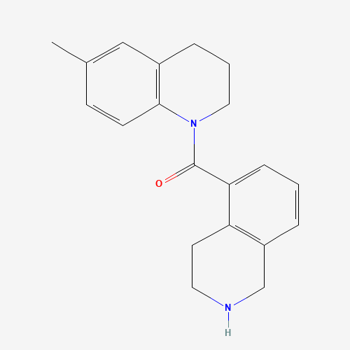 (6-methyl-3,4-dihydro-2H-quinolin-1-yl)-(1,2,3,4-tetrahydroisoquinolin-5-yl)methanone (CAS: 1430563-69-1) - Related Chemical Product