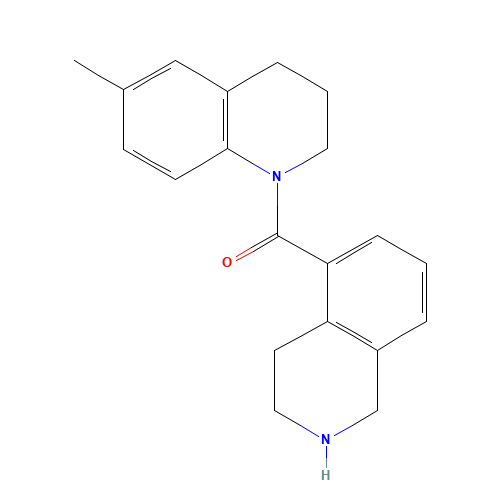 (6-methyl-3,4-dihydro-2H-quinolin-1-yl)-(1,2,3,4-tetrahydroisoquinolin-5-yl)methanone (CAS: 1430563-69-1) - Related Chemical Product