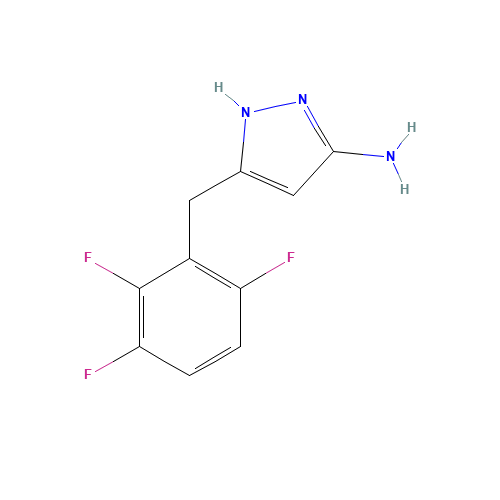 5-[(2,3,6-trifluorophenyl)methyl]-1H-pyrazol-3-amine (CAS: 1290181-38-2) - Related Chemical Product