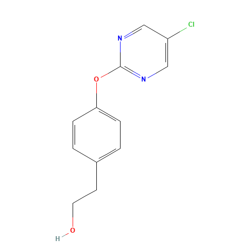 2-[4-(5-chloropyrimidin-2-yl)oxyphenyl]ethanol (CAS: 1380430-07-8) - Related Chemical Product