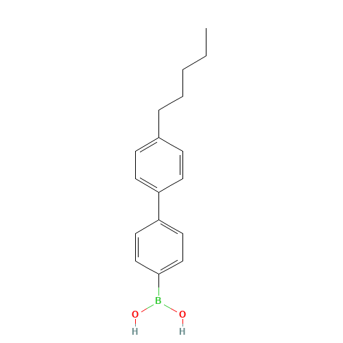 [4-(4-pentylphenyl)phenyl]boronic acid (CAS: 121554-18-5) - Related Chemical Product