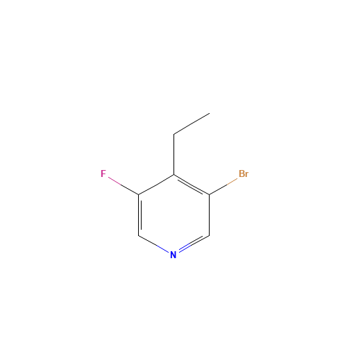 3-bromo-4-ethyl-5-fluoropyridine (CAS: 1374655-69-2) - Related Chemical Product