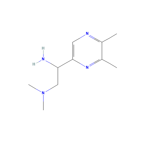 1-(5,6-dimethylpyrazin-2-yl)-N',N'-dimethylethane-1,2-diamine (CAS: 68302-87-4) - Related Chemical Product