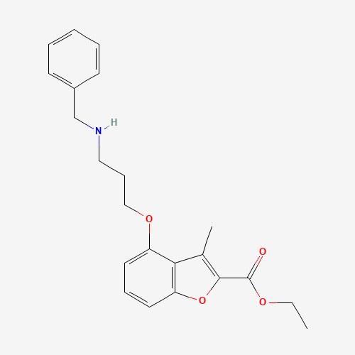 ethyl 4-[3-(benzylamino)propoxy]-3-methyl-1-benzofuran-2-carboxylate (CAS: 279230-22-7) - Related Chemical Product