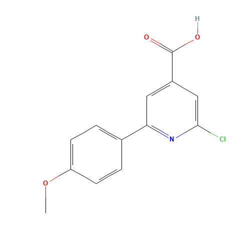 2-chloro-6-(4-methoxyphenyl)pyridine-4-carboxylic acid (CAS: 924645-94-3) - Related Chemical Product