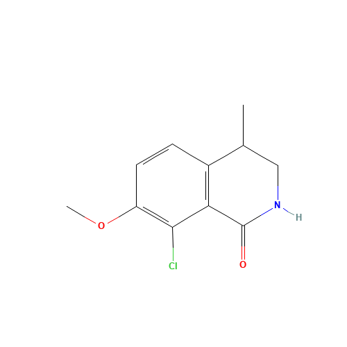8-chloro-7-methoxy-4-methyl-3,4-dihydro-2H-isoquinolin-1-one (CAS: 1616290-85-7) - Related Chemical Product