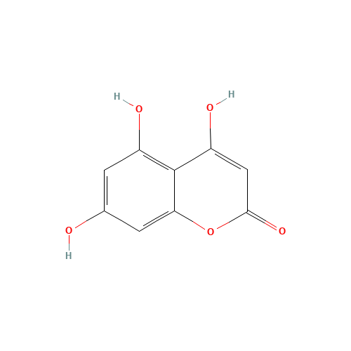 4,5,7-trihydroxychromen-2-one (CAS: 17575-26-7) - Related Chemical Product