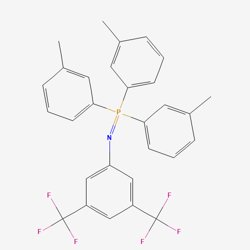 [3,5-bis(trifluoromethyl)phenyl]imino-tris(3-methylphenyl)-$l^{5}-phosphane (CAS: 260368-14-7) - Related Chemical Product