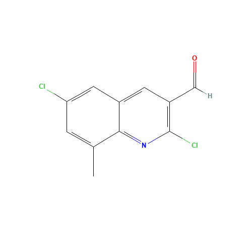 2,6-dichloro-8-methylquinoline-3-carbaldehyde (CAS: 938138-94-4) - Related Chemical Product