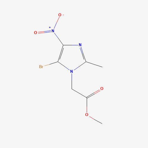 methyl 2-(5-bromo-2-methyl-4-nitroimidazol-1-yl)acetate (CAS: 41604-58-4) - Related Chemical Product