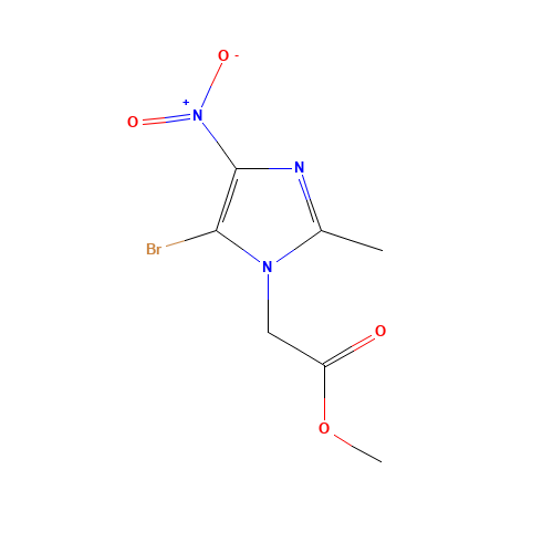 methyl 2-(5-bromo-2-methyl-4-nitroimidazol-1-yl)acetate (CAS: 41604-58-4) - Related Chemical Product