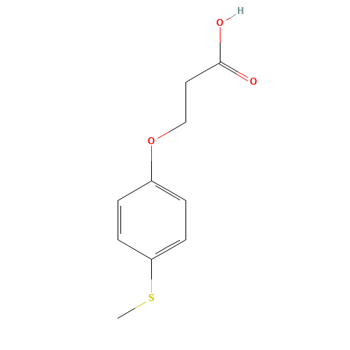 3-(4-methylsulfanylphenoxy)propanoic acid (CAS: 18333-20-5) - Related Chemical Product